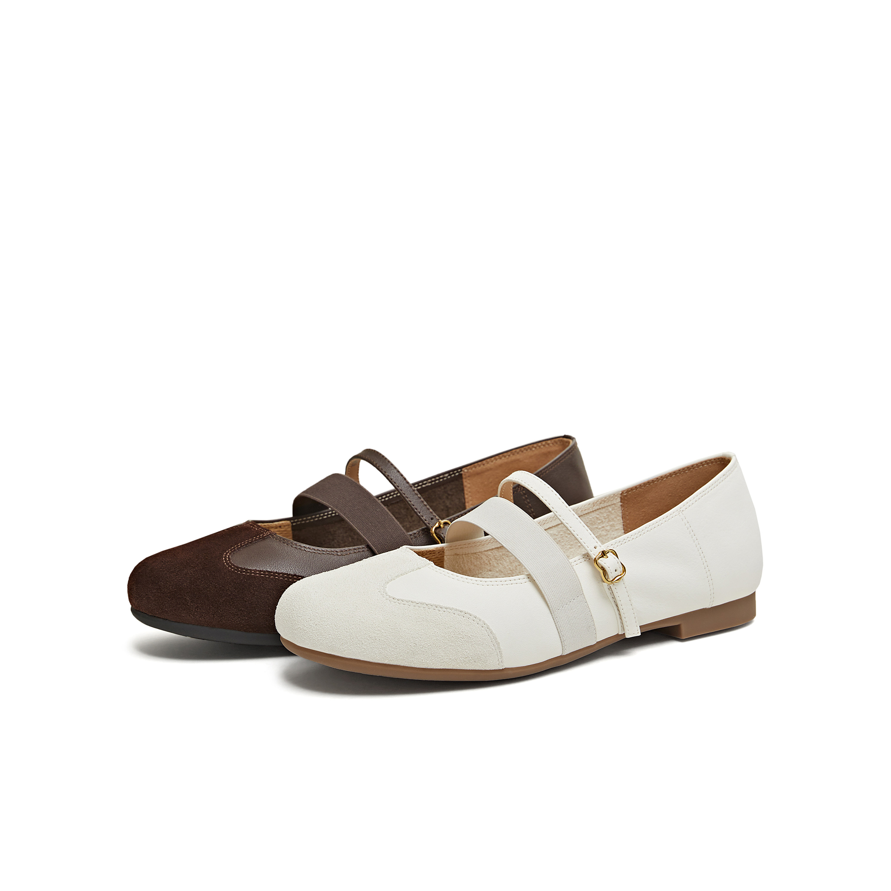 天美意2026春新款时尚复古平跟浅口轻便休闲女玛丽珍鞋KM107AQ6,淘宝优惠券,粉丝福利购,淘宝优惠卷