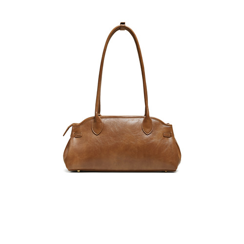 TATA他她波士顿包女包冬保龄球百搭单肩斜挎包女腋下包X3516DX5 - 图3