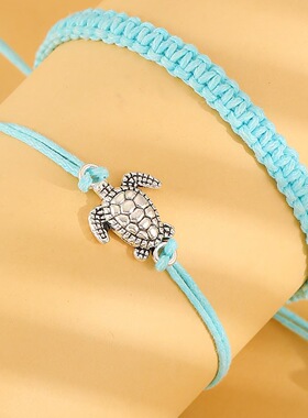 Bohemian anklet Beach Weaving Simple animal Foot Chain脚链