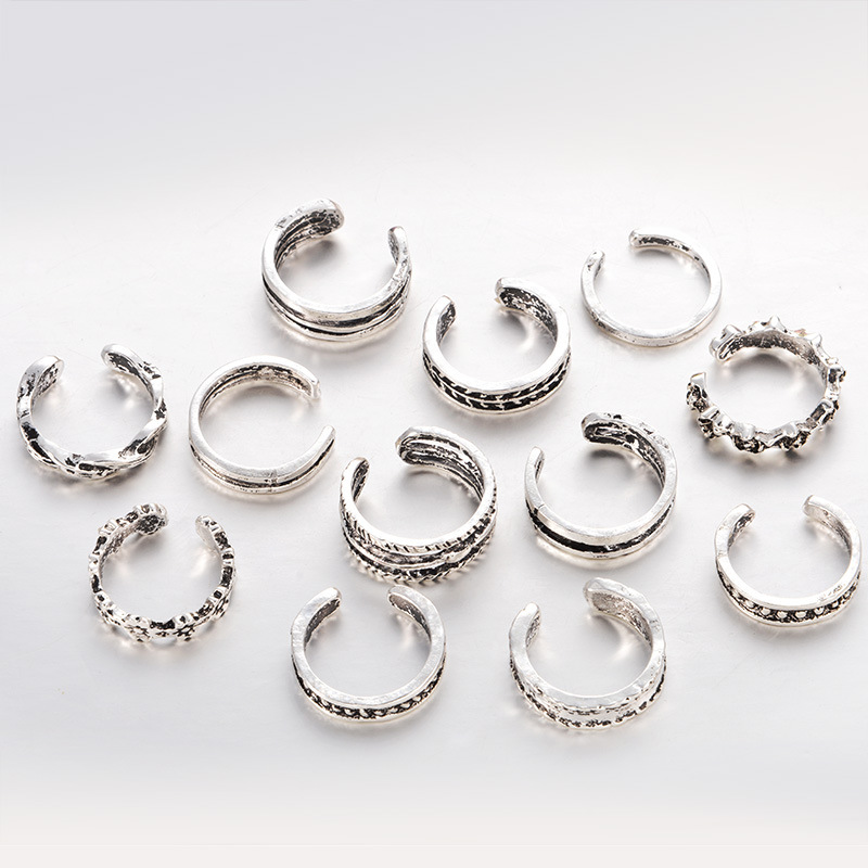 Europe America finger rings foreign trade ring set jewelry戒 - 图0