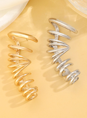耳夹European American jewelry Alloy ear screen clip Earrings