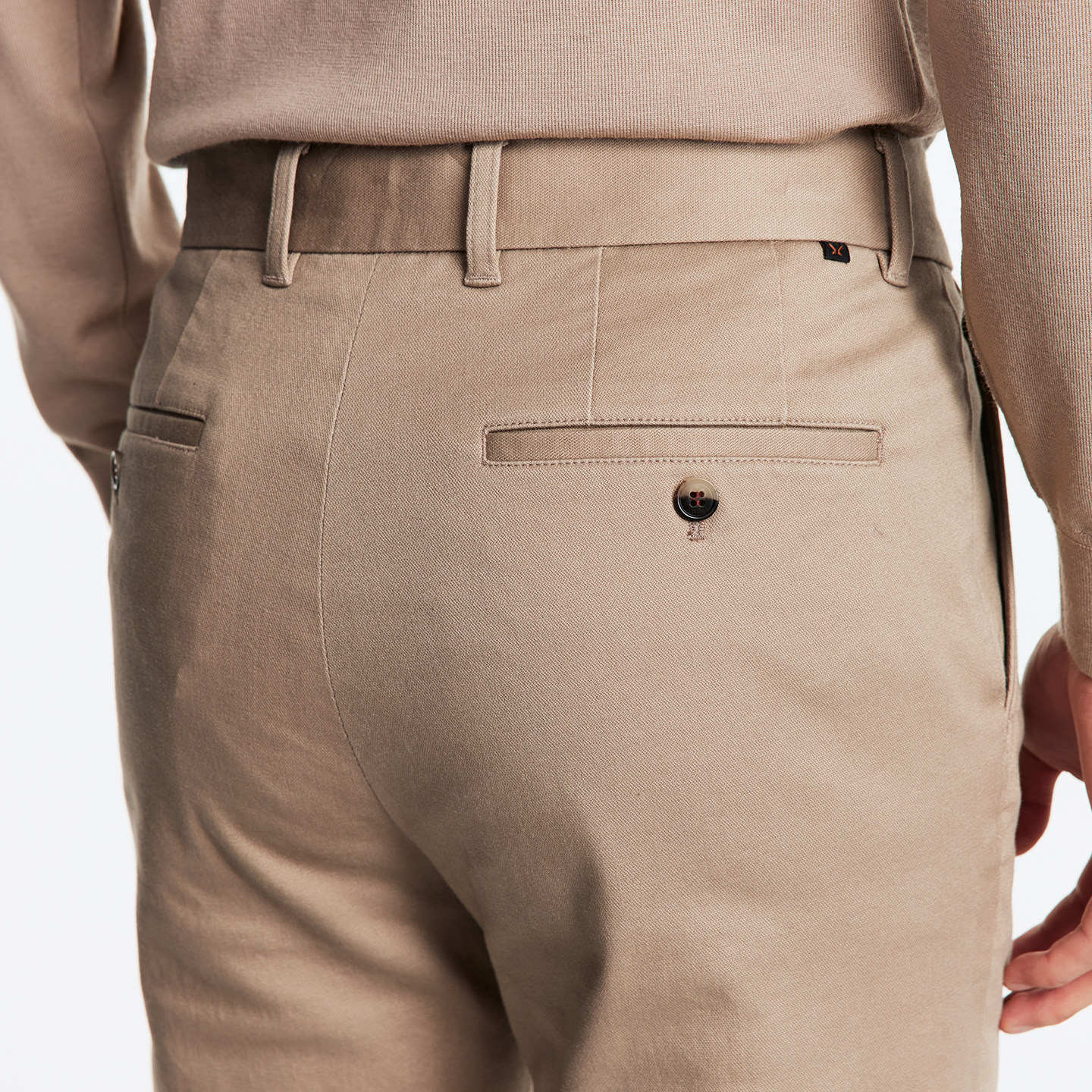 [专柜款]九牧王保暖绒里休闲裤纯棉