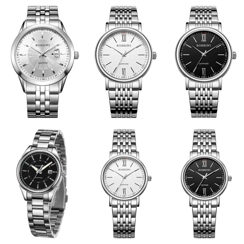 【特卖】罗西尼特卖正品情侣石英表 罗西尼outlets店国产腕表