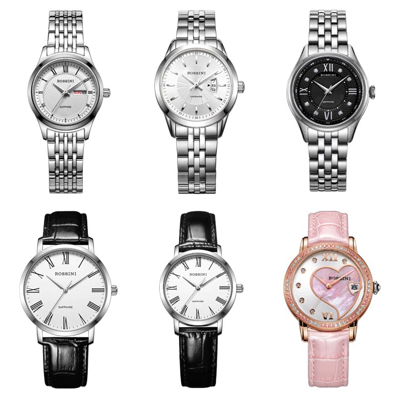 【特卖】罗西尼特卖正品情侣石英表 罗西尼outlets店国产腕表