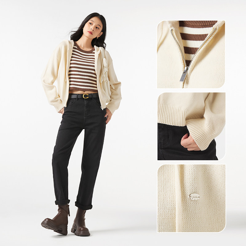 热风清仓女装男装女士毛衣针织衫开衫打底小香风修身宽松外套男士