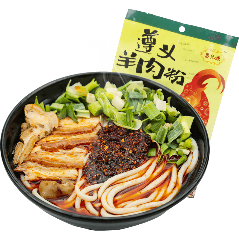 贵州特产名小吃遵义虾子原汤米粉 遵义供销食品方便面/拉面/面皮