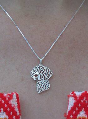 欧美金属德国情侣礼物吊坠项链