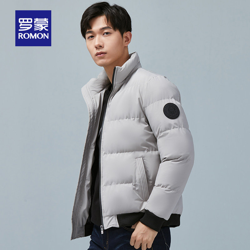 Romon 罗蒙 男式短款加厚保暖棉服外套 天猫优惠券折后￥99包邮（￥309-210）3色可选