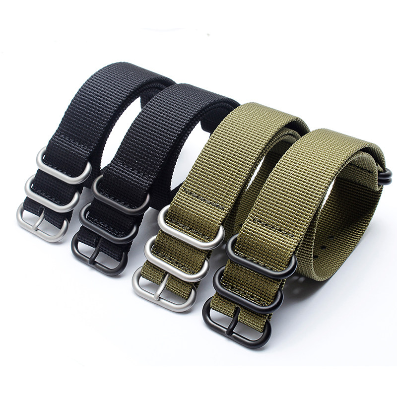 户外防水尼龙手表带沛纳海帆布表带 tkn配件