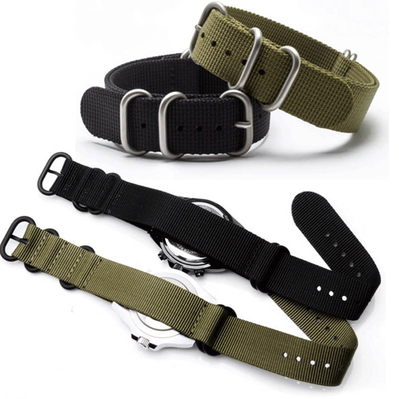 尼龙代用劳力士精工沛纳海手表带 tkn配件