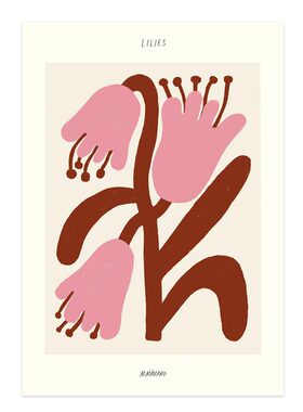 花卉小众原版装饰画liveart