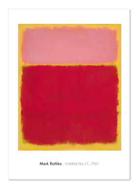 罗斯科Mark Rothko 当代艺术抽象色彩红色系列经典名画原版装饰画