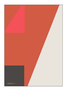 现代简约原版海报装饰画playtype