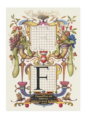 liveart复古风字母装饰画