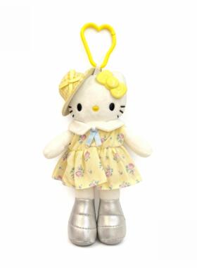 日本正版kitty田园风银花裙