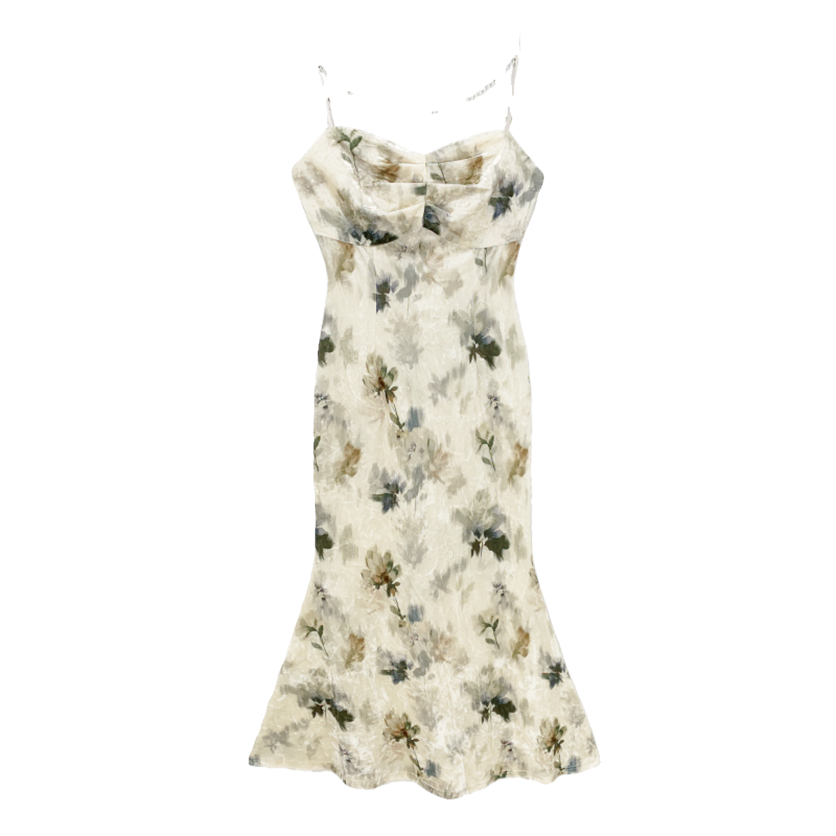 2024年新款聚会年会圣诞礼服裙法式吊带裙女高级感气质丝绒连衣裙