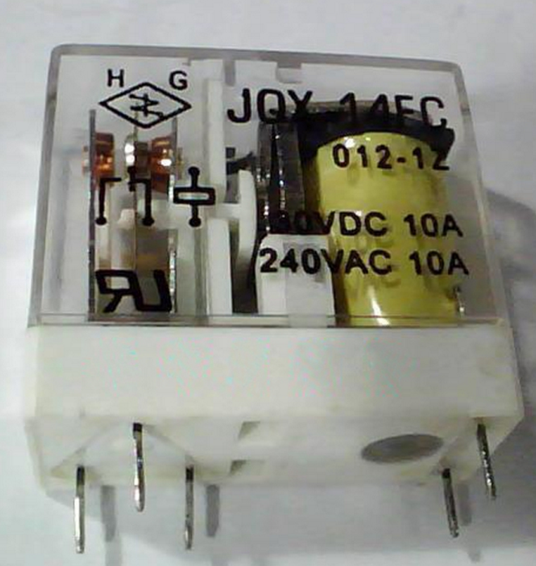 沪工继电器 HG4124-1Z 2Z-012 JQX-14FC-024-1Z 5脚 8脚 12v 24v - 图1