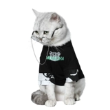 Кошачья одежда зимнее красивое домашнее животное чистое хлопок британский короткий кот котт кот