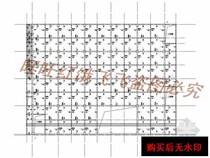 11-layer frame structure guesthouse structure construction cad drawings (8 degrees anti-seismic underground layer frame cut)