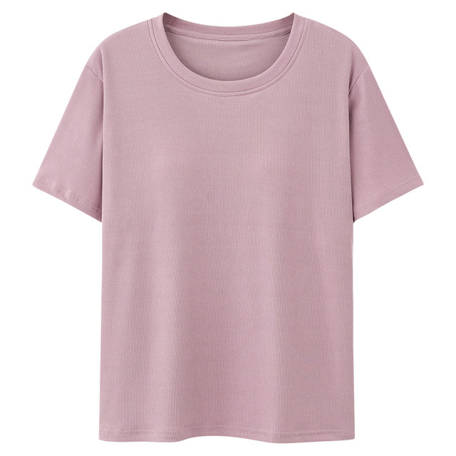 Langsha modal women's pajama top with padded breast pads