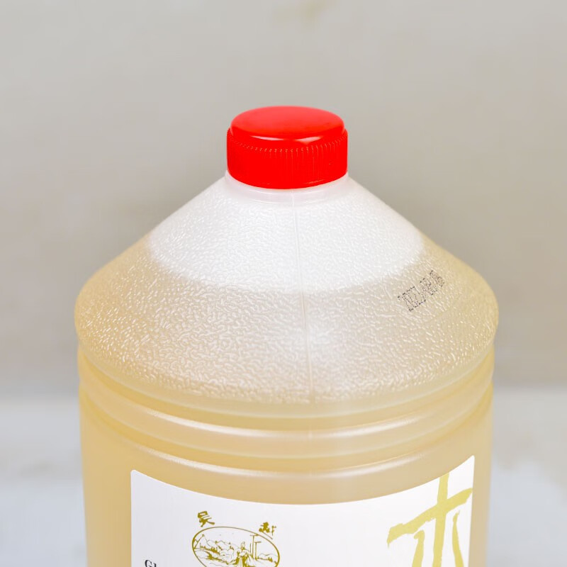 吴越绍兴产本色白糯米酒半甜型纯粮食黄酒2.5L桶装老酒5斤装 - 图2