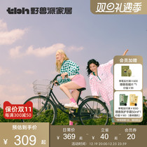 tbh wild beasts home panda boom boom series cool feeling short sunscreen clothing spring summer thin sunscreen woman *