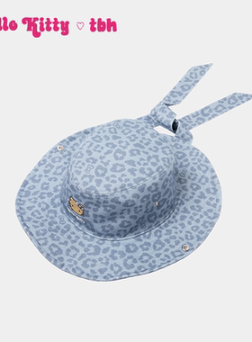 tbh野兽派HelloKitty刺绣牛仔帽