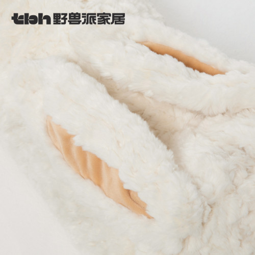 tbh野兽派家居月宫折桂月兔长条抱枕女生睡觉夹腿玩偶毛绒玩具 - 图2