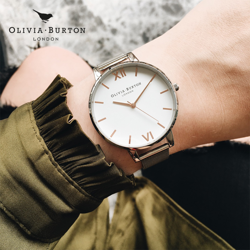 【换新特价】OliviaBurton花园手表女 小众轻奢礼物欧美腕表女表 - 图3