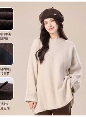 玖慕贝雷帽女秋冬季保暖画家帽子