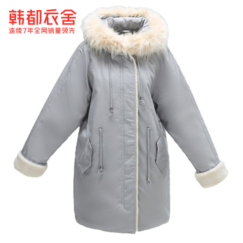 韩都衣舍outlets冬新女韩版棽棉服 韩都衣舍outlets店棉衣/棉服