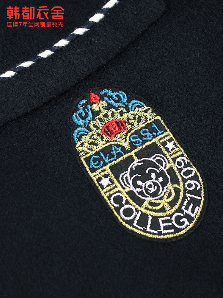 韩都衣舍outlets秋装新款宽松长袖 韩都衣舍outlets店西装