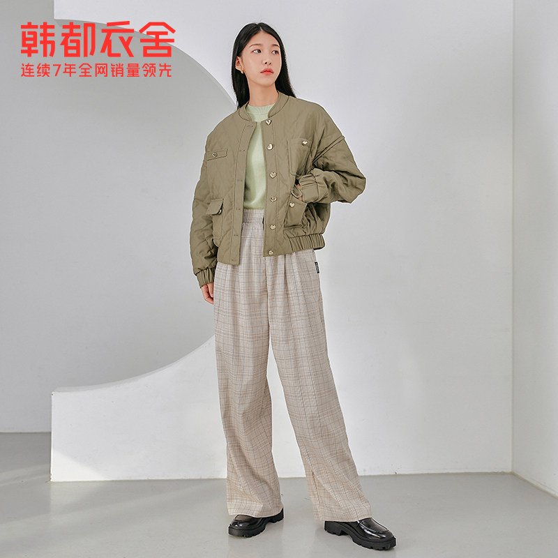 韩都衣舍outlets春新款韩版羽绒服 韩都衣舍outlets店羽绒服