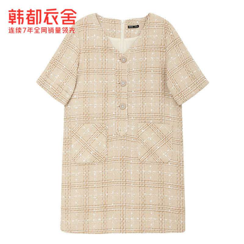 韩都衣舍outlets2020夏新款连衣裙 韩都衣舍outlets店连衣裙