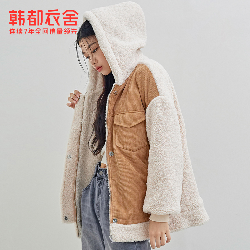 韩都衣舍outlets ins翝 韩都衣舍outlets店棉衣/棉服