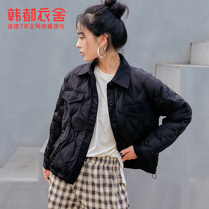 韩都衣舍outlets冬新款韩版羽绒服 韩都衣舍outlets店羽绒服