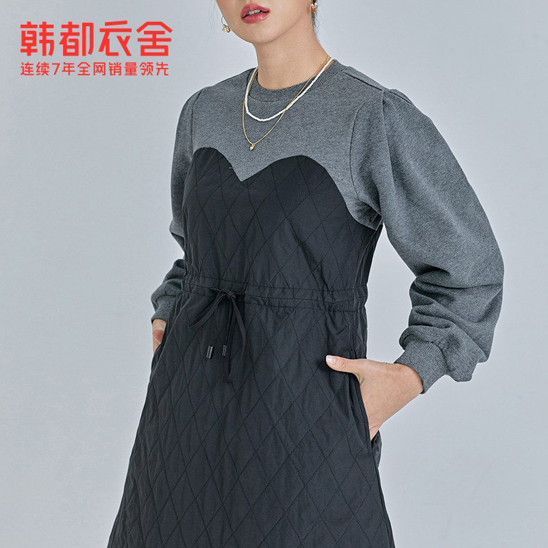 韩都衣舍outlets2021秋季小连衣裙 韩都衣舍outlets店连衣裙