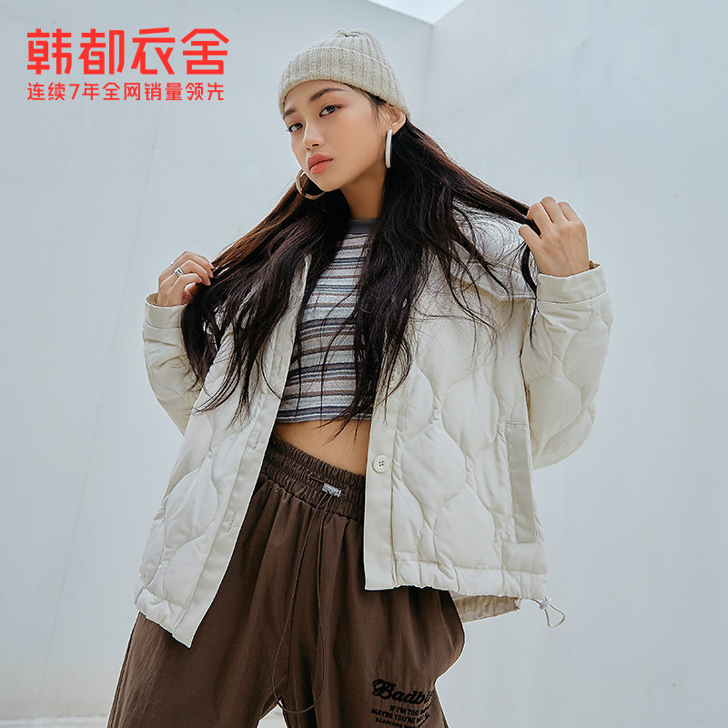韩都衣舍outlets冬新款韩版羽绒服 韩都衣舍outlets店羽绒服