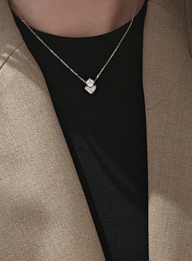 繁花枕形锁骨链|轻奢高级感