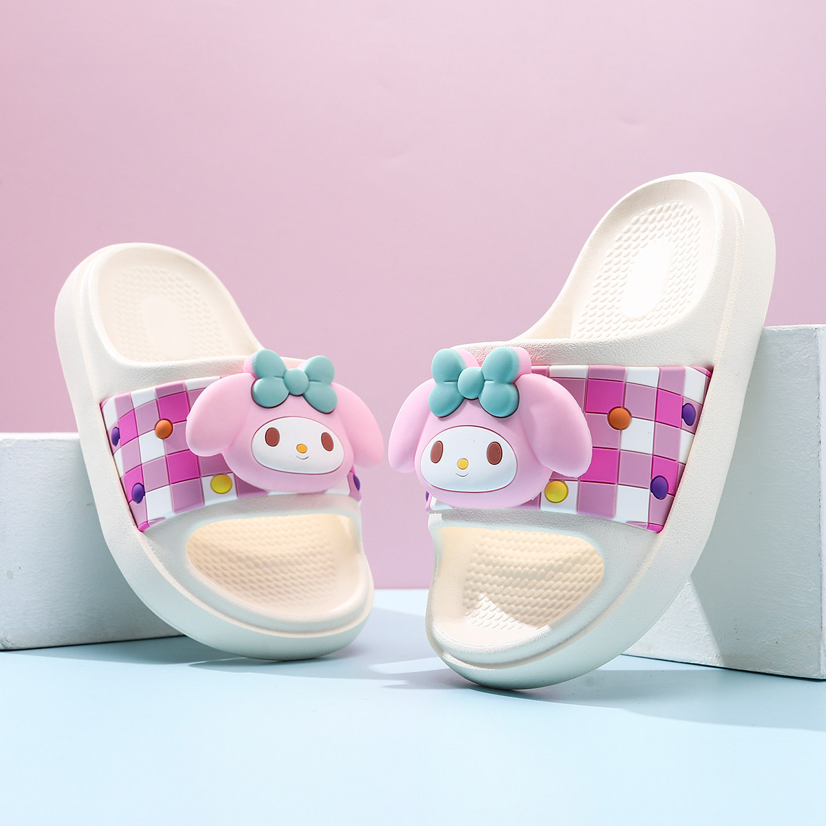 美乐蒂儿童拖鞋女童软底防滑2026新款夏季女孩居家室内洗澡凉拖,淘宝优惠券,粉丝福利购,淘宝优惠卷