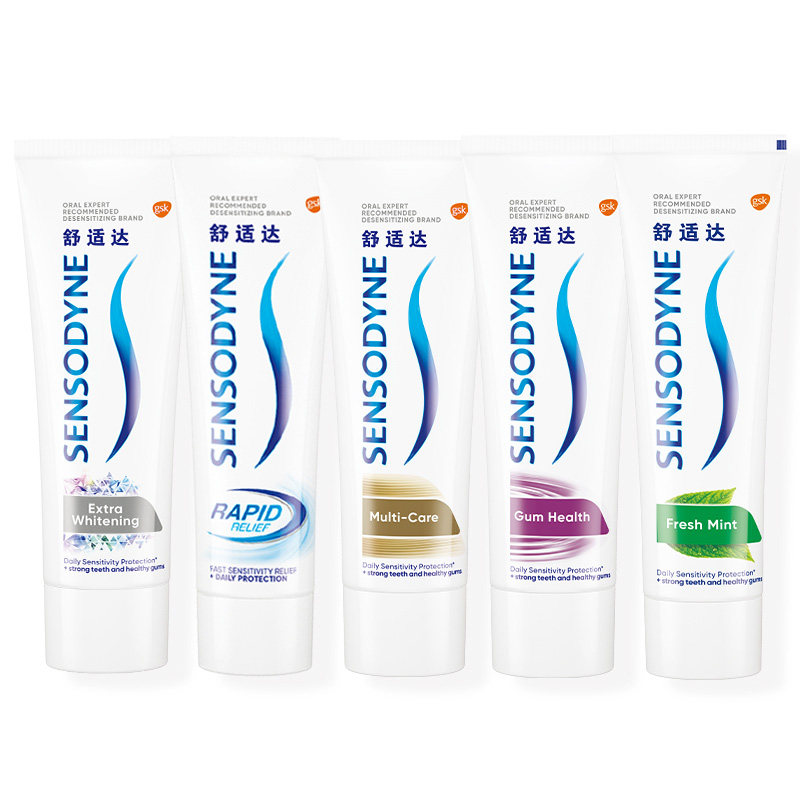 舒适达家庭实惠装牙周炎抗过敏牙膏 舒适达品宣牙膏