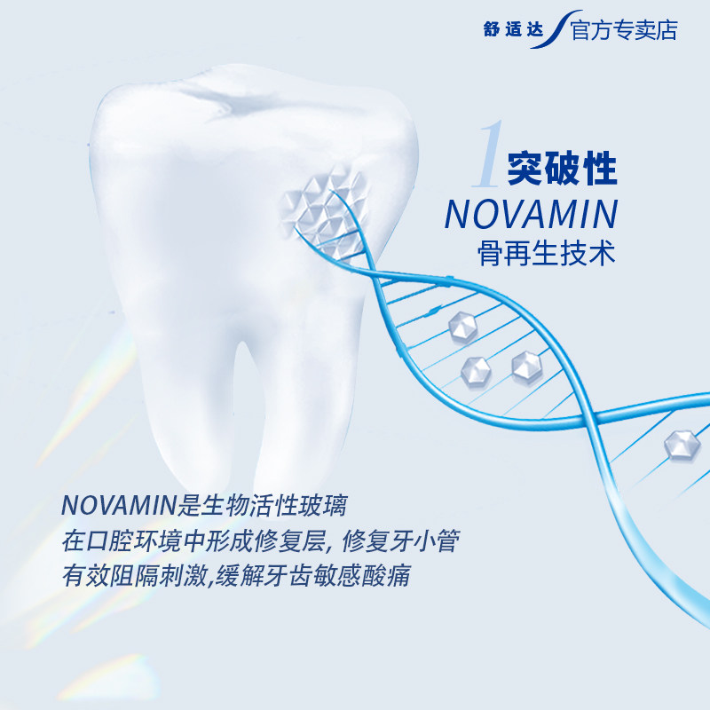 舒适达专业修复护敏健龈抗敏感牙膏 舒适达品宣牙膏