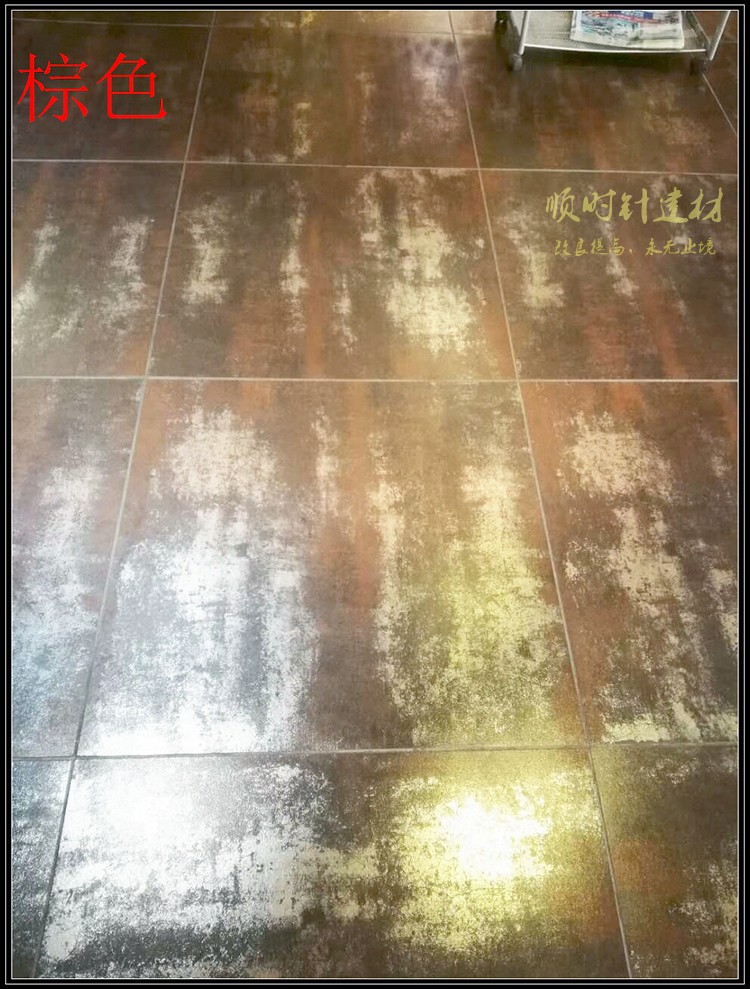 600600仿古铁锈砖800x800酒吧服装店KTV工程古典风格艺术特色耐磨 - 图2