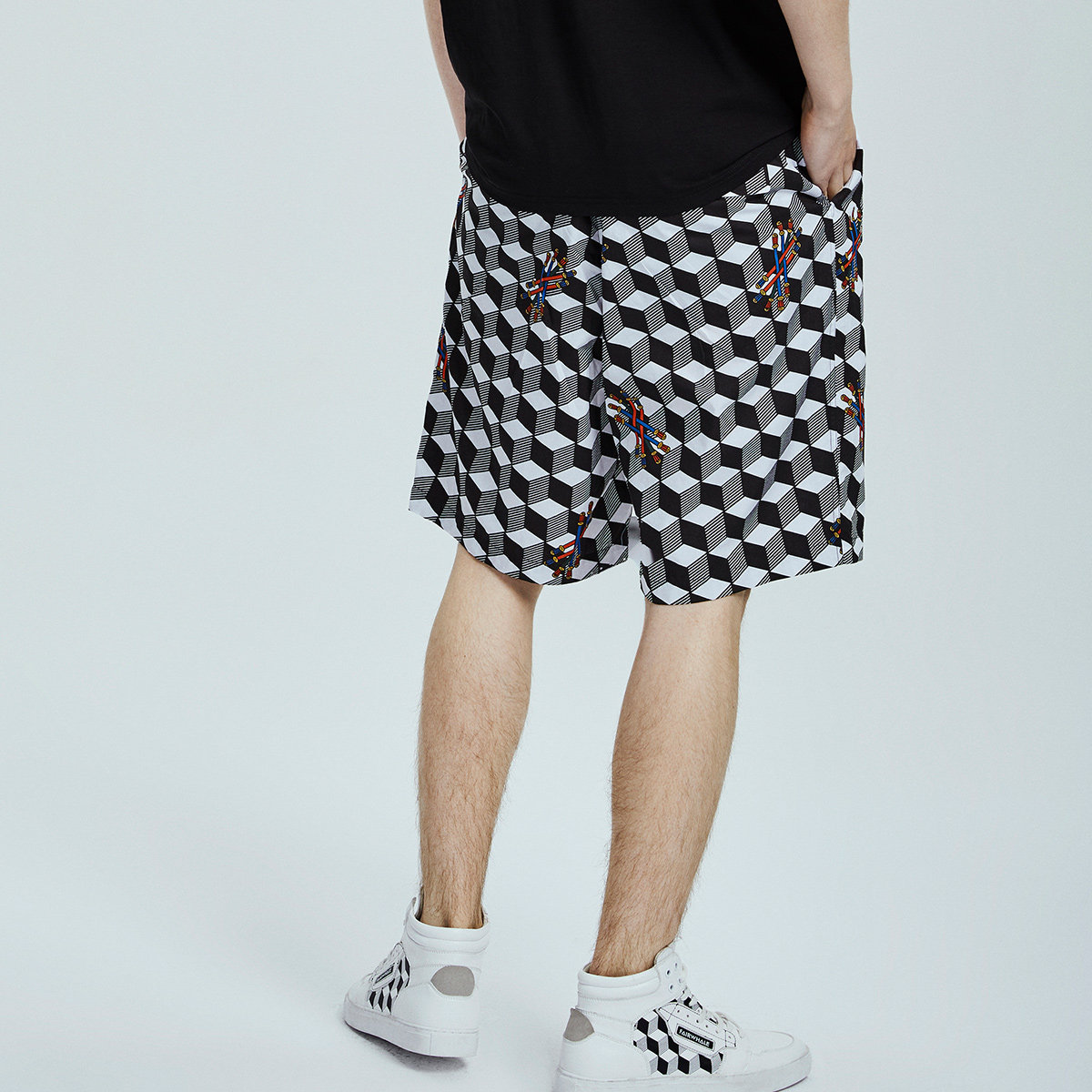 商场同款马克华菲2019夏季3d休闲裤 马克华菲outlets店休闲裤