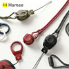 Portable anti-lost short lanyard door card badge lanyard ring