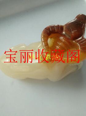 黄龙玉生肖牛挂件玉饰品黄龙玉牛气冲天玉坠玉石生肖牛吊坠男女款
