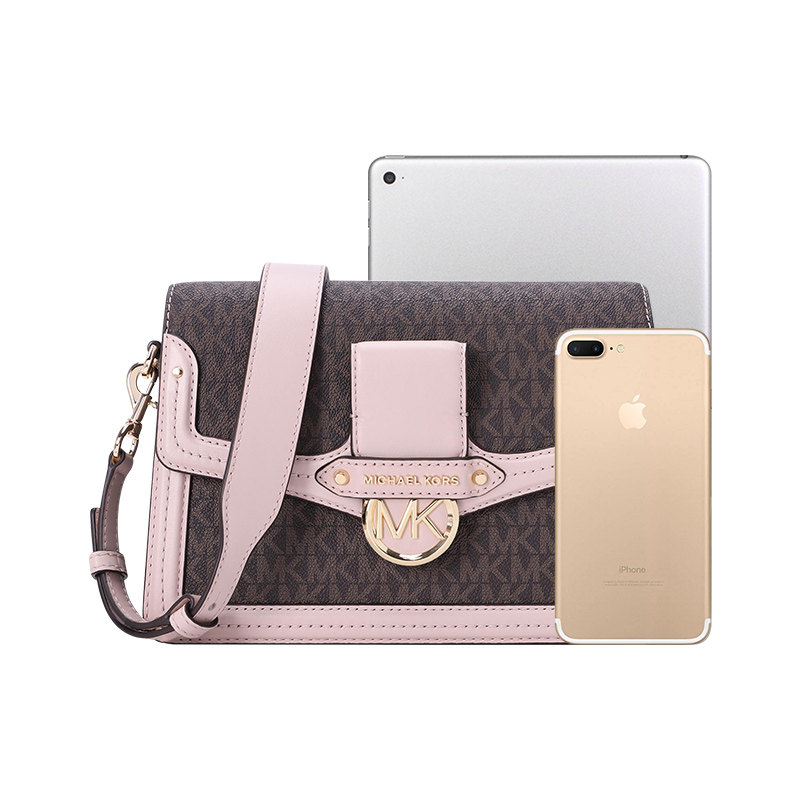 michael kors/ mk新款jessie斜跨包 GINKGOES海外女士包袋