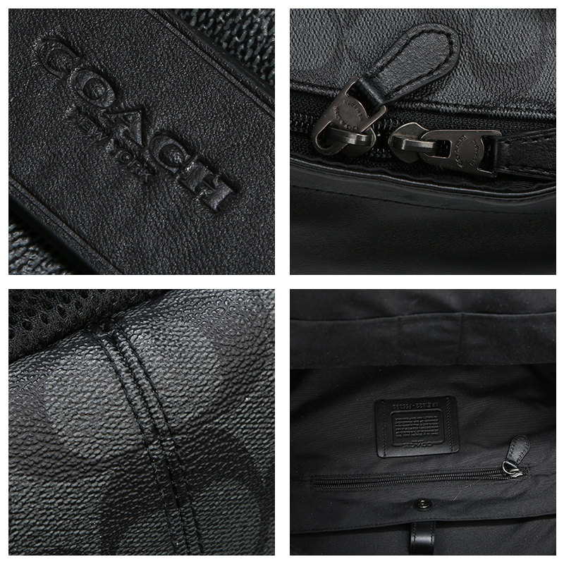 coach /蔻驰新款男士休闲双肩包 GINKGOES海外双肩背包