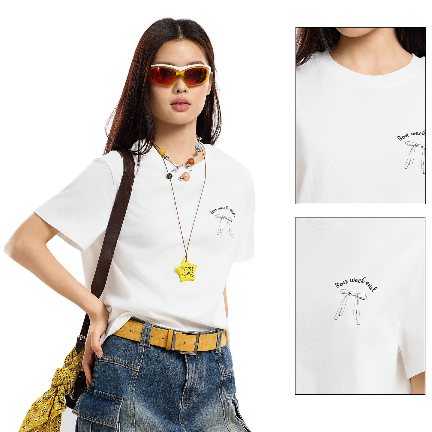 美特斯邦威情侣款MTEE迪士尼狮子王满印短袖T恤夏季宽松T恤