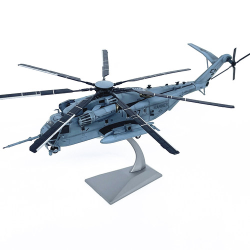 WLTK 1:72美国超级种马CH-53E直升机模型合金仿真航模摆件成品 - 图3